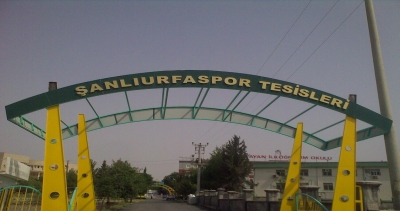 Şanlıurfaspor Tesisleri Tabela Çalışması