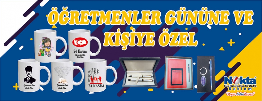 Öğretmenler Günü Ürünleri Satışta