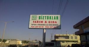 Biztoklar Tarım ve Gıda Totem Çalışması